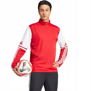 Bluza męska adidas Squadra 25 Training Top czerwono-biała JD2984 XL - Bluzy męskie - miniaturka - grafika 1
