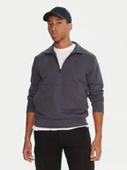 Bluzy męskie - G-Star Raw Bluza Nifous Half Zip D26305-D566 Granatowy Regular Fit - miniaturka - grafika 1