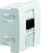 Gniazdka elektryczne - Hager Polo Gniazdo optyczne SC 2M biały WS270 WS270 - miniaturka - grafika 1