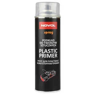 NOVOL Plastic Primer 500ml spray - podkład do tworzyw sztucznych - Chemia warsztatowa - miniaturka - grafika 1