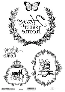 Papier do transferu A4 - 015 - Scrapbooking - miniaturka - grafika 1