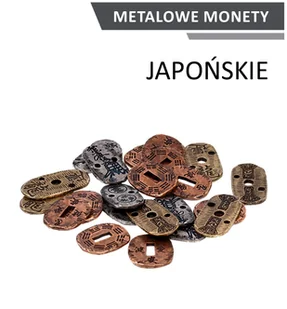 Rebel Metalowe monety Japońskie zestaw 24 monet) 5902650613188 - Akcesoria do gier planszowych - miniaturka - grafika 1