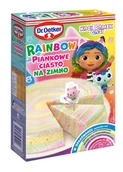 Szybkie dania obiadowe - Dr. Oetker Rainbow piankowe ciasto na zimno 168g - miniaturka - grafika 1
