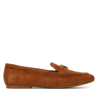 Półbuty damskie - Lordsy LAUREN RALPH LAUREN 802946809014 Brązowy - miniaturka - grafika 1
