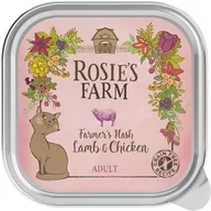 Mokra karma dla kotów - Zestaw Rosies Farm Adult, 32 x 100 g - Jagnięcina i kurczak - miniaturka - grafika 1