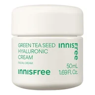 Kremy do twarzy - Innisfree - Krem Nawilżający Z Kwasem Hialuronowym I Zieloną Herbatą - Krem Nawilżający - green Tea Cream 50 ml - Dla Kobiet - miniaturka - grafika 1