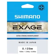 Żyłki wędkarskie - Shimano Żyłka Exage 0,125mm 150m 1,30kg - miniaturka - grafika 1