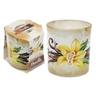 Świece - Świeca w szklance powlekana Verona 1322 wanilia - miniaturka - grafika 1