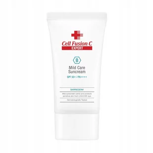 Cell Fusion C Expert Expert Mild Care Sunscream Łagodzący krem z bardzo wysoką ochroną przeciwsłoneczną 50 ml - Kremy do twarzy - miniaturka - grafika 1