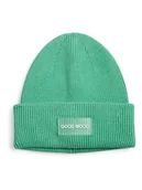 Czapki damskie - Pieces Czapka dzianinowa w kolorze zielonym - miniaturka - grafika 1