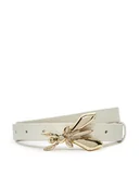 Paski - Patrizia Pepe Pasek Damski 8W0016/L001-FF65 Biały - miniaturka - grafika 1