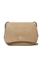 Torebki damskie - BOSS Torebka Boss Beyond Saddle S 50557963 Beżowy - miniaturka - grafika 1