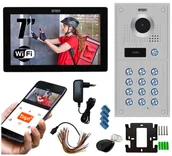 Wideodomofony - Wideodomofon z funkcją otwierania bramy i furtki 5TECH TWIN monitor 7" VIRGO ONE(B)/82222 SZYRFATOR KOD CZYTNIK - miniaturka - grafika 1