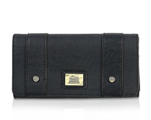 s.Oliver (Bags) damskie 39.409.93.8755 portmonetki, 19x10x1 cm, niebieski - niebieski (niebieski 5884) - 19x10x1 cm (B x H x T)