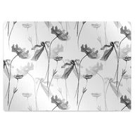 Podnóżki, podpórki, podkładki - Mata na podłogę pod krzesło Kwiat maku 100x70 cm - miniaturka - grafika 1