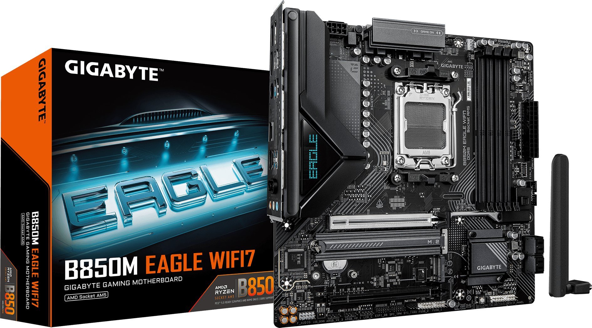 Gigabyte B850M Eagle WiFi7 AM5 mATX DDR5