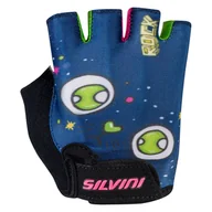 Rękawiczki rowerowe - Rękawice rowerowe dla dzieci Silvini Punta CA1438| r.3-4 - miniaturka - grafika 1