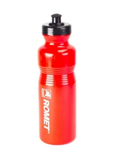 Bidon 0,8 l. Standard kolor czerwony  logo ROMET - Shakery i bidony sportowe - miniaturka - grafika 1