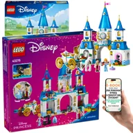 Klocki - ZAMEK KOPCIUSZKA LEGO Disney -43275 Kareta, Stajnia, Zwierzątka i Sala Balowa – LEGO DLA CÓRKI DZIEWCZYNKI + EBOOK-1 - miniaturka - grafika 1