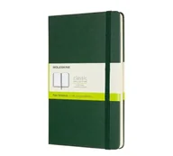 Notesy i bloczki - Notes Classic L 13x21 tw. gładki mirtowa zieleń - Moleskine - miniaturka - grafika 1