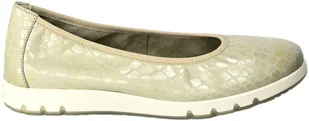 Baleriny Caprice 9-22162-20 219 Stone Reptile Skóra - CAPRICE - Baleriny - miniaturka - grafika 1