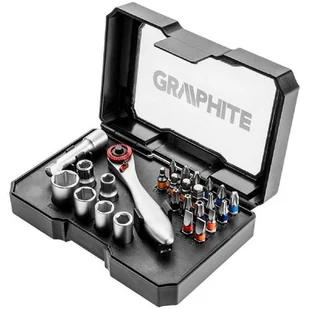 Graphite Zestaw bitów 57H997 26 sztuk) - Bity - miniaturka - grafika 1