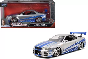 Simba Toys Szybcy i wściekli. Nissan GT-R (R34) 4006333070594 - Samochody i pojazdy dla dzieci - miniaturka - grafika 3