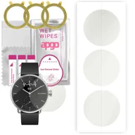 Akcesoria do smartwatchy - 3x Folia hydrożelowa MATOWA do Withings ScanWatch - apgo Smartwatch Hydrogel MATTE Protection Ochrona na ekran smartwatcha - miniaturka - grafika 1