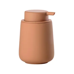 Pomarańczowy kamionkowy dozownik do mydła 250 ml Nova One – Zone - Mydelniczki i dozowniki mydła - miniaturka - grafika 1
