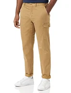 Spodenki męskie - Tommy Hilfiger Męskie spodnie Chelsea Cargo Satin GMD tkane, Wieś khaki, 34W / 32L - miniaturka - grafika 1