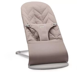 BabyBjörn Bliss Woven, leżaczek, Sand Grey - Leżaczki i huśtawki - miniaturka - grafika 1