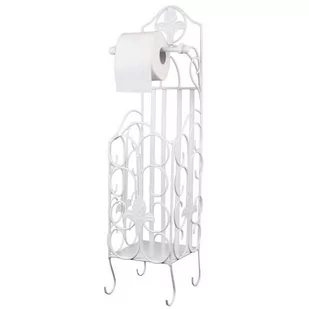 Stojak na papier toaletowy z pojemnikiem - Stojaki i wieszaki na papier toaletowy Stojak na papier toaletowy z pojemnikiem - Stojaki i wieszaki na papier toaletowy - miniaturka - grafika 1