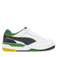 Sneakersy męskie - Sneakersy Puma Rebound Retro 400197 07 Biały - miniaturka - grafika 1