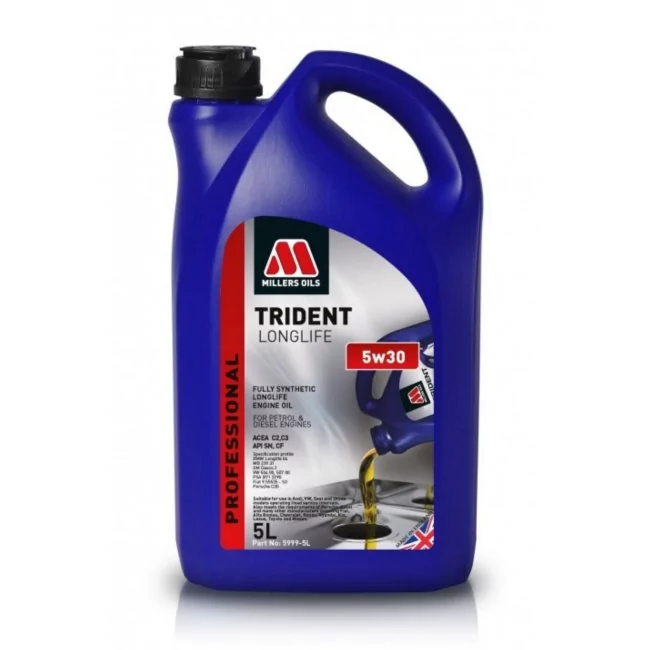 Millers Oils Trident Professional  5W-30 LONGLIFE 5L