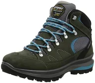 Buty trekkingowe damskie - Grisport Damskie buty trekkingowe Lady Anaheim z wysokim stanem, Szary Szary 0, 9 UK - miniaturka - grafika 1