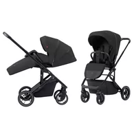Wózki dziecięce - CARRELLO Alfa 2023 2w1 CRL-5508 Midnight Black - miniaturka - grafika 1