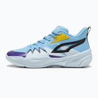 Buty sportowe męskie - Buty do koszykówki męskie PUMA Genetics luminous blue/icy blue - miniaturka - grafika 1