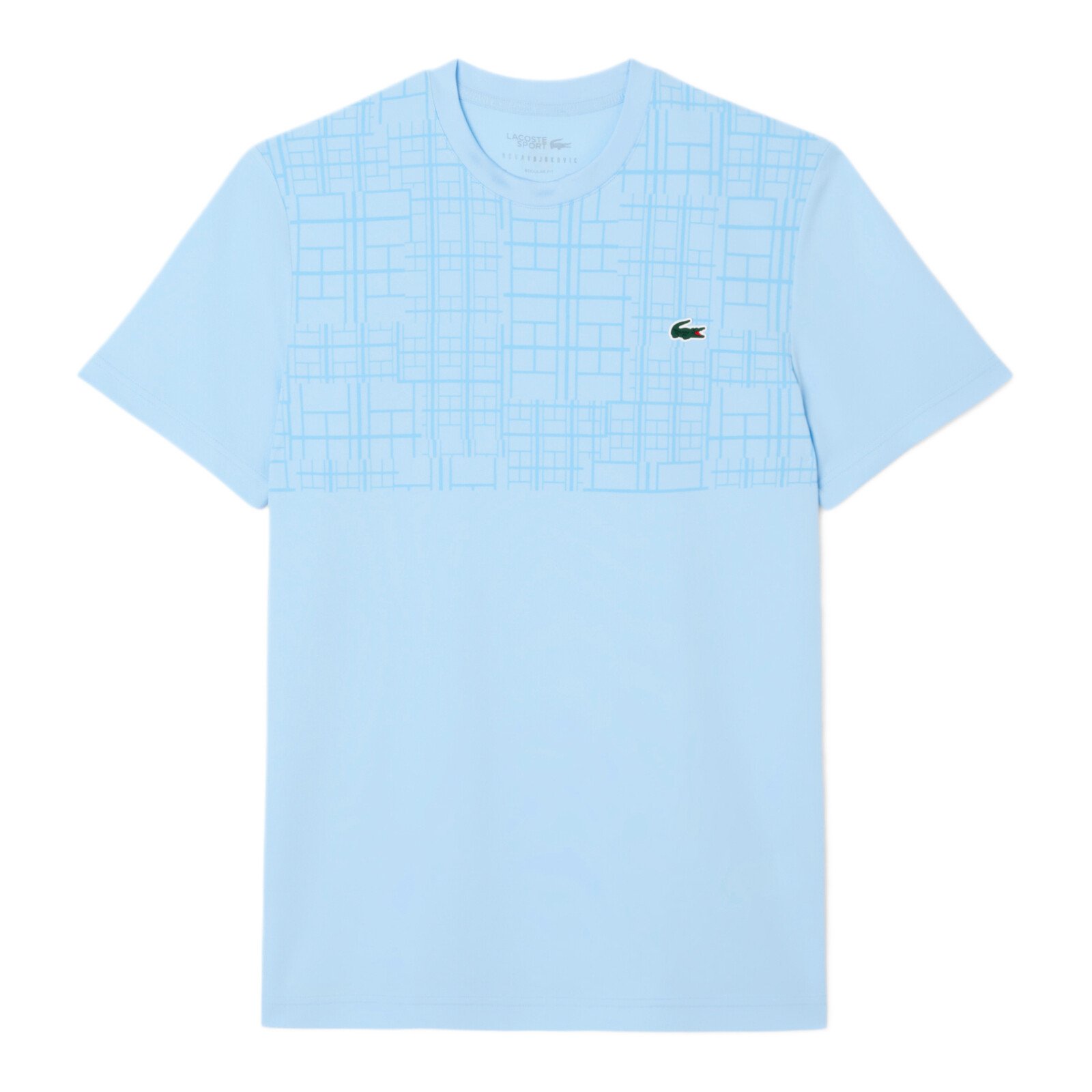 Koszulka męska Lacoste Novak Djokovic Ultra-Dry T-shirt Overview XL