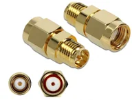 Adaptery i przejściówki - DeLOCK 89977 zmieniacz płci / kabli RP-SMA Złoto - miniaturka - grafika 1
