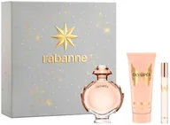 Wody i perfumy damskie - Rinkinys Paco Rabanne Olympea moterims: kvapusis vanduo EDP, 80 ml + kūno losjonas, 100 ml + kvapusis vanduo EDP, 10 ml - miniaturka - grafika 1