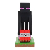 Figurki dla dzieci - Minecraft Enderman Cable Guys Controller Holder and Phone Stand 22cm - miniaturka - grafika 1