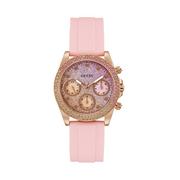 Zegarki damskie - Zegarek Guess Crystal GW0032L4 Pink/Gold - miniaturka - grafika 1