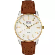 Zegarki męskie - Złoty męski zegarek z paskiem PACIFIC X0090-09 - miniaturka - grafika 1