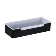 Półki łazienkowe - Koszyk łazienkowy prostokąt - miniaturka - grafika 1