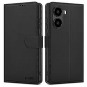Etui i futerały do telefonów - Etui TECH-PROTECT Wallet do Xiaomi Poco X7 Pro 5G Czarny - miniaturka - grafika 1