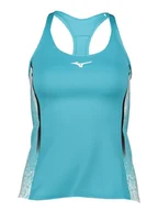 Koszulki sportowe damskie - Mizuno Top sportowy "Printed" w kolorze błękitnym - miniaturka - grafika 1