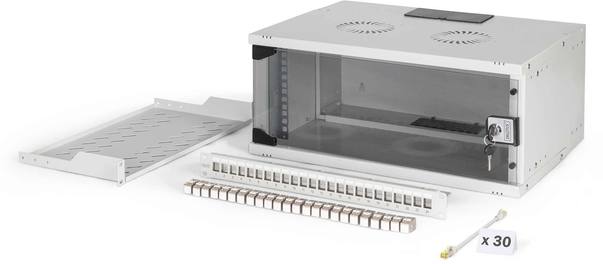 DIGITUS Netzwerk-Set 483 mm 19