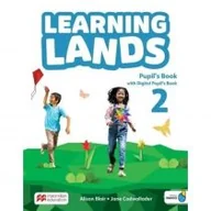 Książki do nauki języka angielskiego - Learning Lands 2 Pupil`s Book with Digital Pupil`s - miniaturka - grafika 1