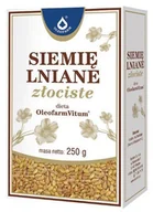 Nasiona na kiełki - Oleofarm SIEMIE LNIANE BUDWIGOWE ZLOCISTE 250 g (7046553) - miniaturka - grafika 1