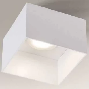 Shilo plafon techniczny Konan GX53 biały 7082 - Lampy sufitowe - miniaturka - grafika 1